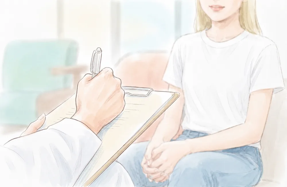 医師の診察